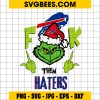 Grinch Fuck Them Haters SVG PNG, Christmas Grinch Buffalo Bills SVG