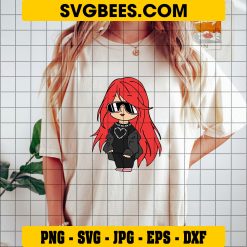 Baby Karol G Red Hair Svg, Bichota Svg, Png, Dxf, Eps Digital file on Shirt