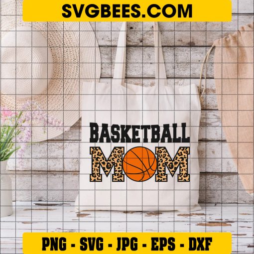 Basketball Mom Svg, Basketball Mama Svg, Love Basketball Svg on Bag