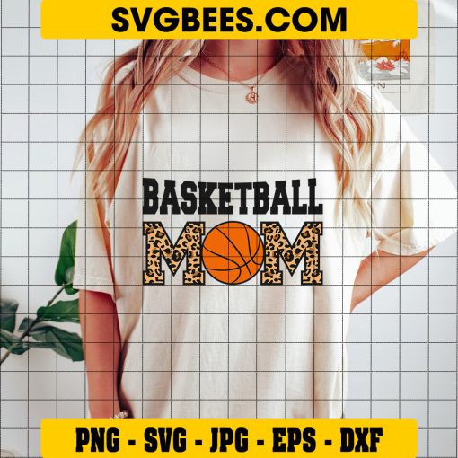 Basketball Mom Svg, Basketball Mama Svg, Love Basketball Svg on Shirt