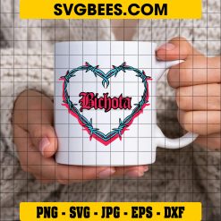 Bichota Karol G Heart Svg, Karol G Red Hair Svg, Bichota Svg, Png, Dxf, Eps Digital file on Cup