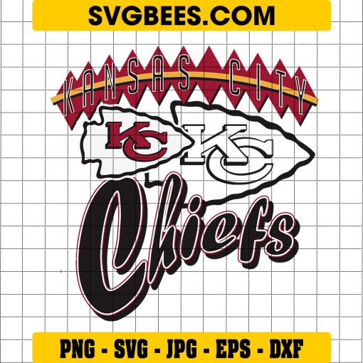 Kansas City Chiefs Super Bowl SVG, Kansas City Chiefs Football SVG, Kansas City Chiefs Travis Kelce SVG PNG