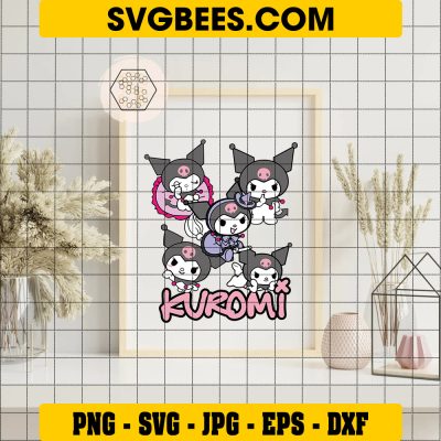 Kitty Kuromi Svg, Kuromi Svg, Hello Cat And Friends Svg, Halloween ...