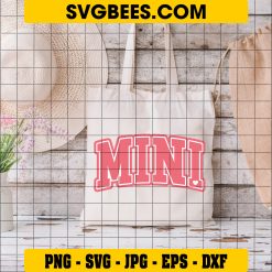 Mini SVG Valentines Day SVG on Bag