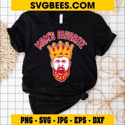 Mom’s Favorite Svg, Mama Kelce Svg, Chiefs Champs Svg, Respect Svg on Shirt