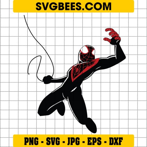 Marvel SpiderMan Svg, Maximum Venom Miles Morales Big Face Svg, Marvel ...