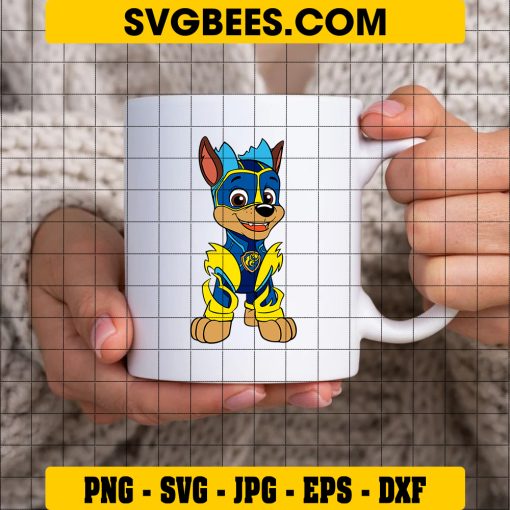 1000 Paw Patrol Svg, Chase Paw Patrol Svg, Paw Patrol Birthday Svg on Cup