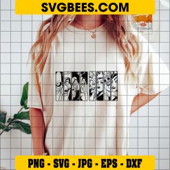 Bad Boys SVG, Bad Boys Villain SVG PNG DXF Cut Files For Cricut on Shirt