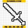 Dimond sword SVG, Minecraft SVG, Minecraft Games SVG