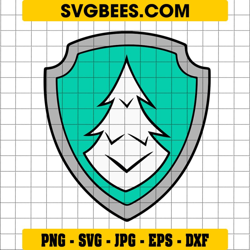 Everest Badge Paw Patrol Svg, Paw Patrol Logo Svg, Everest Svg