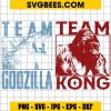 Godzilla Vs Kong SVG Bundle, Team Kong SVG, Team Godzilla SVG, Kong SVG, Godzilla SVG, Godzilla Vs Kong 2021 SVG Cut File