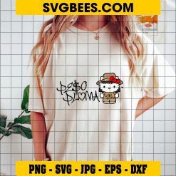 Hello Kitty Peso Pluma SVG, PeSo Pluma Logo SVG PNG DXF EPS on Shirt