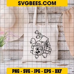 Minecraft SVG, Minecraft Cricut, Game Minecraft SVG Files on Bag