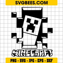 Minecraft SVG & PNG game cut files