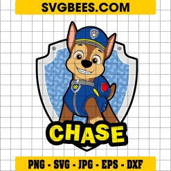 Paw Patrol Chase Svg, Spy Pup Svg, Paw Patrol Logo Svg