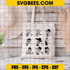 Peeing Boy SVG, WC svg, Peeing Boy Clipart SVG, Calvin Peeing SVG on Bag