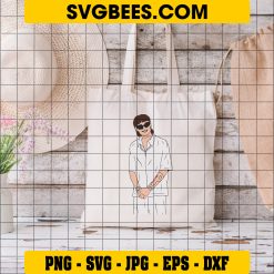 Peso Pluma SVG PNG DXF EPS Cricut Silhouette Vector Clipart on Bag