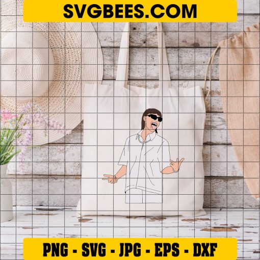 Peso Pluma SVG PNG File Digital Download on Bag