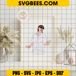 Peso Pluma SVG PNG File Digital Download on Frame