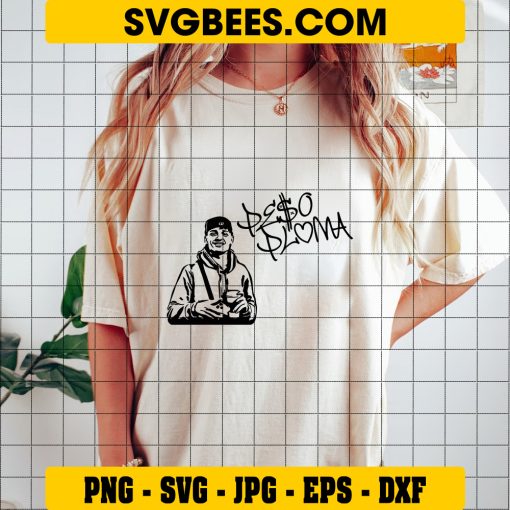 Peso Pluma SVG PNG, Musica Peso Pluma Bundle Svg, Silhouette, Cricut on Shirt