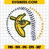 Savannah Bananas Baseball Heather SVG – Savannah Bananas Baseball Lover Gift SVG PNG EPS DXF PDF, Cricut File