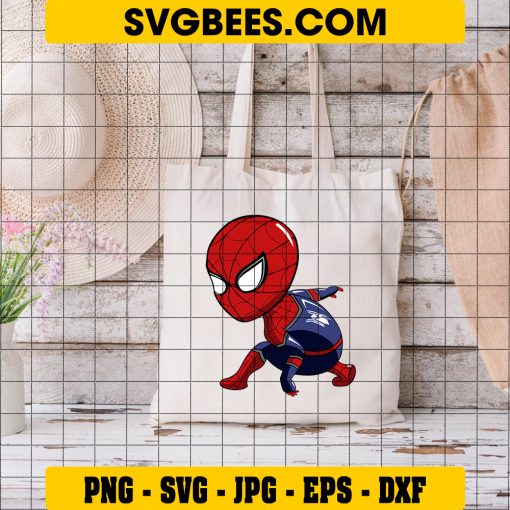 Spiderman Svg Free, Spiderman Clipart, Svg Files for Cricut, Spiderman Silhouette Svg, Digital Download on Bag