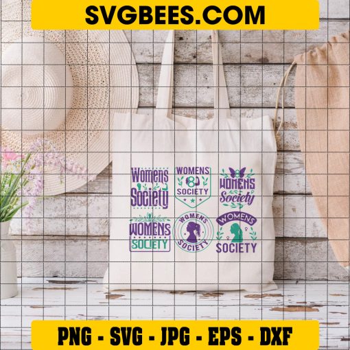Womens Society SVG Bundle, Womens Day Svg, Girl Power, Strong Women, International Womens Day, Womens Day on Bag