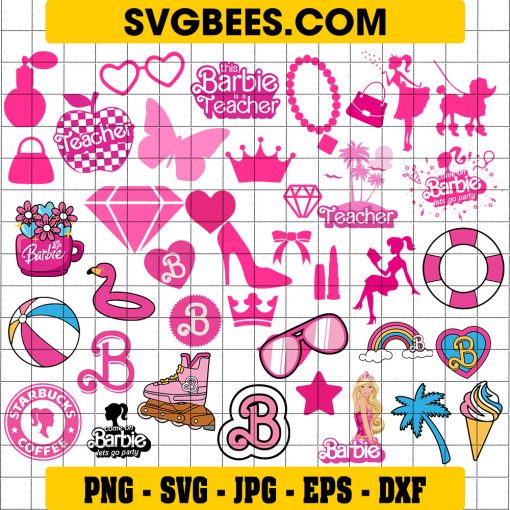 Barbie Car Svg Bundle, Barbie Ken Car Svg Png, Ken Svg