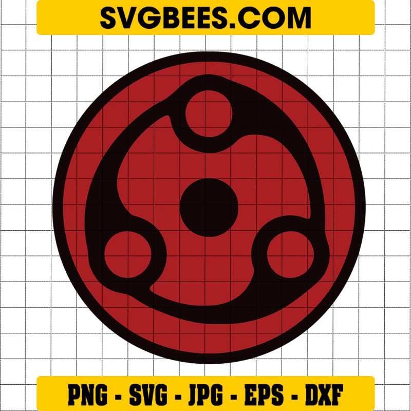 Madara Original Svg, Madara Sharingan Svg, Madara Uchiha Svg, Sharingan Svg, Naruto Svg, Anime Svg, png, eps, dxf