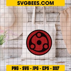 Madara Original Svg, Madara Sharingan Svg, Madara Uchiha Svg, Sharingan Svg, Naruto Svg, Anime Svg, png, eps, dxf on Bag