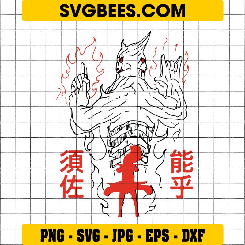 Madara Susano Svg, Anime Svg, Naruto anime Svg