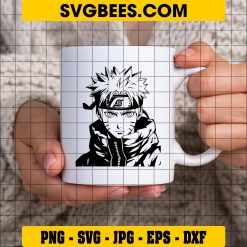 Naruto Uzumaki Svg, Manga Kurama Svg, Naruto Anime Svg, Hero Svg, Anime Cartoon Svg, Anime Svg, png, eps, dxf on Cup