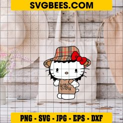 Peso Pluma Hello Kitty SVG PNG DXF EPS Cricut Files on Bag