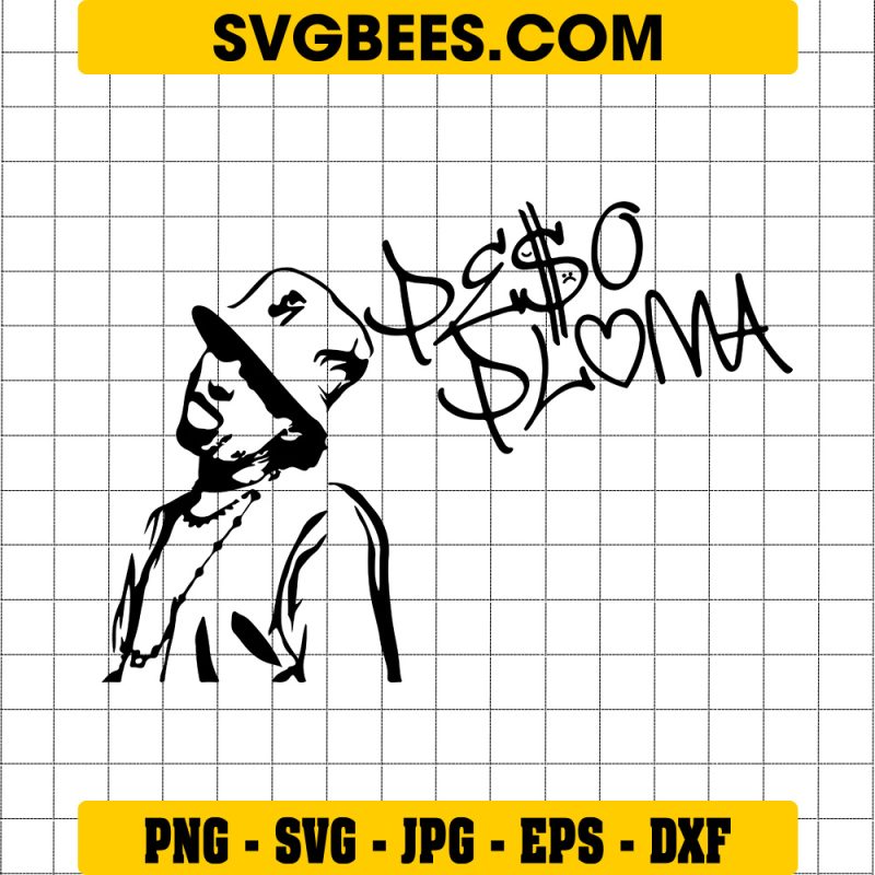 Peso Pluma SVG, Musica Regional SVG, El Belico SVG PNG DXF EPS Cut Files