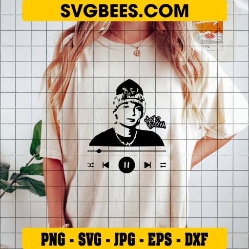 Peso Pluma SVG, Peso Pluma Music SVG PNG DXF EPS Cricut Vector on Shirt