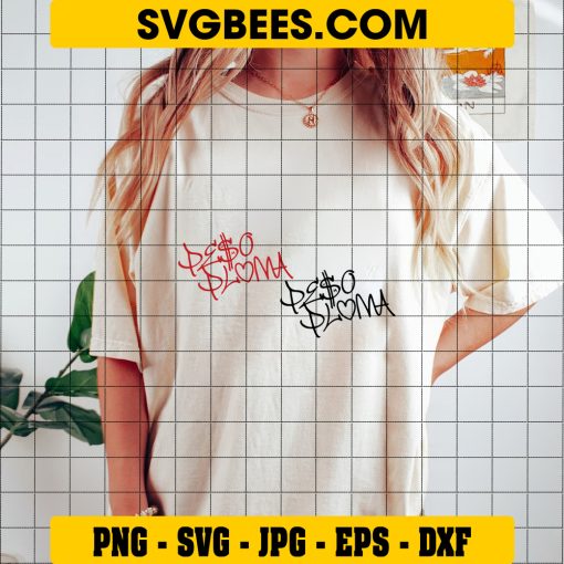 Peso Pluma SVG, Peso Pluma Rapper SVG PNG DXF EPS Cricut on Shirt