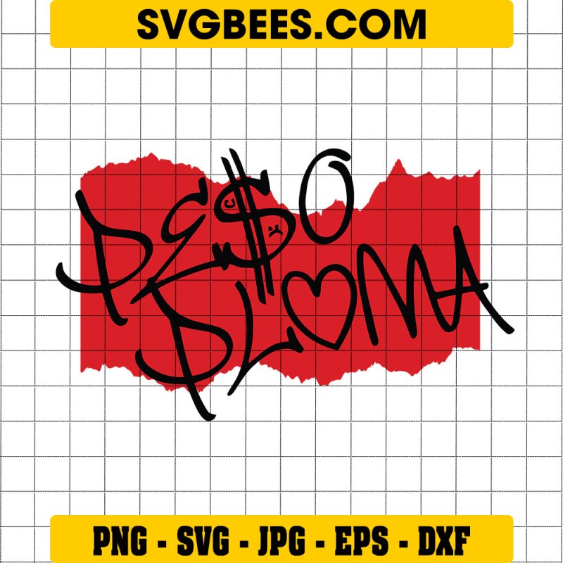 Peso Pluma Signature SVG, El Tsurito SVG, Mexico Belicos SVG PNG DXF EPS Cricut