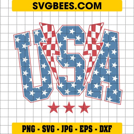 America 4th of July Svg, American Flag Svg, Fourth of July Svg