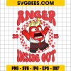 Anger 2015 Inside Out SVG, Inside Out Anger SVG PNG DXF EPS Cutting Files