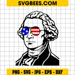 George Washington Bruh SVG PNG, 4th Of July 2024 George Washington SVG, American President DXF SVG PNG EPS
