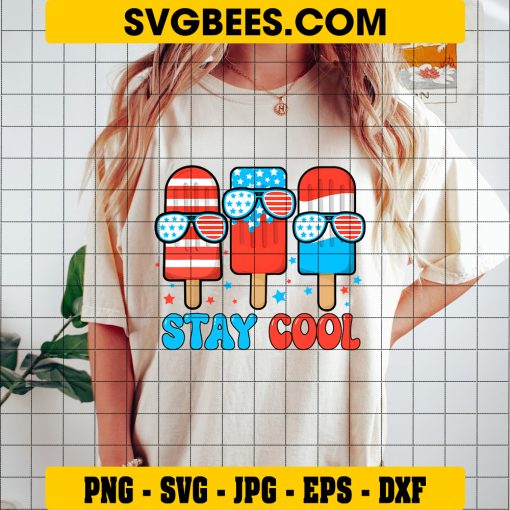 Popsicle 4th of July Svg, American Family Svg, Popsicle Svg on Shirt