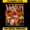 Anxiety Inside Out 2 PNG Sublimation Design