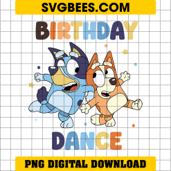 Bluey And Bingo Birthday Boy PNG, Bluey Birthday PNG