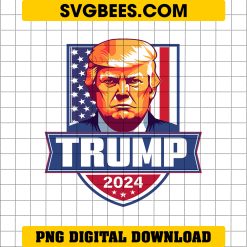 Trump 2024 Design PNG, Donald Trump PNG