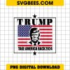 Trump Take America Back 2024 Flag PNG, President Trump 2024 PNG, Donald Trump PNG