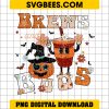 Brews And Boos PNG, Halloween PNG, Coffee Cup PNG, Pumpkin PNG