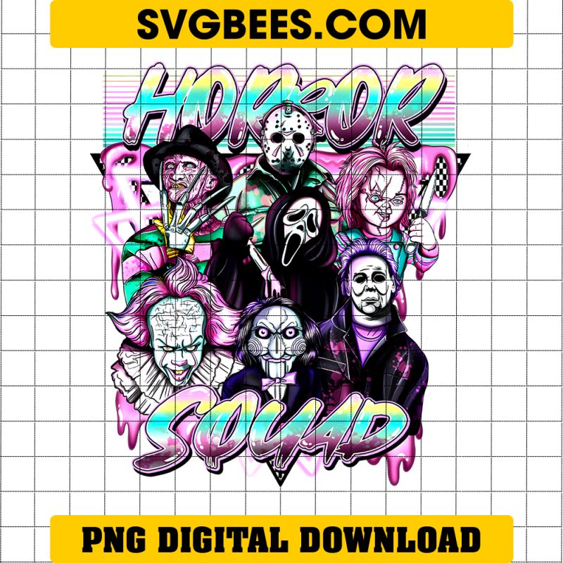 Halloween Horror Squad Killers PNG, Horror Squad PNG