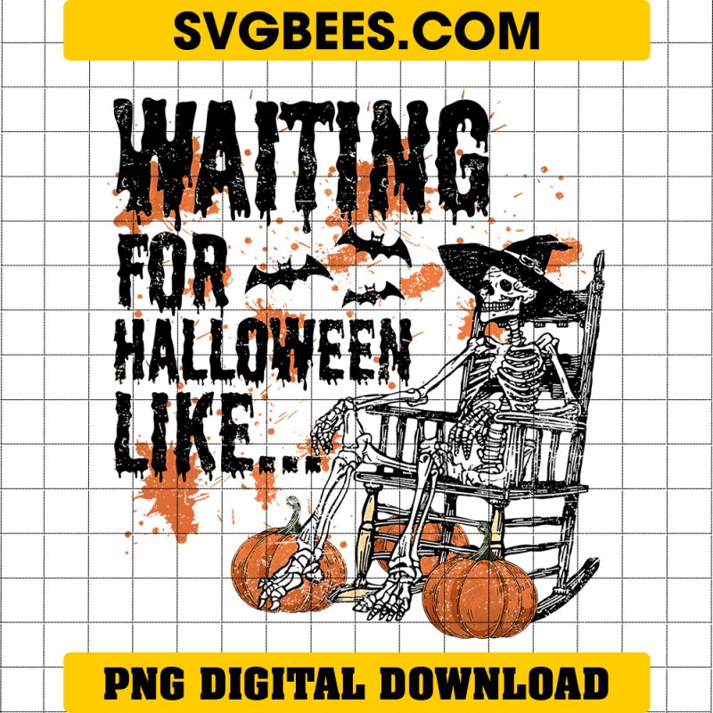 Waiting For The Halloween Like Skeleton And Witches PNG
