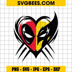 Deadpool and Wolverine New Logo SVG, Marvel Studios Movie SVG PNG JPG EPS DXF