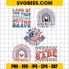 4th of July SVG Bundle, Happy 4th July SVG PNG, 4th of July American Rainbow SVG PNG EPS DXF